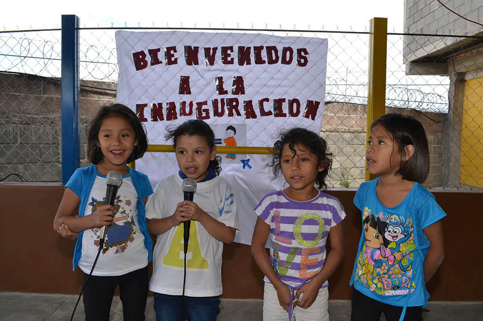 Bienvenidos a la inauguración